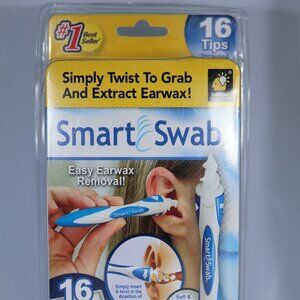 Ear Cleanser Tool Spiral Earwax Remover 16 Soft Replaceable Tips Pain Free Clean